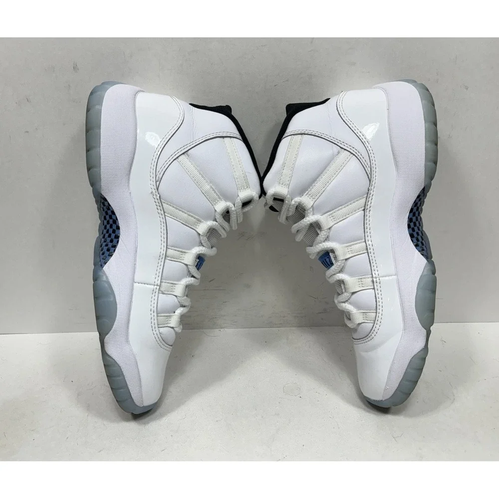 Jordan 11 Retro Legend Blue (2024) GS Size 7 378038-104 Shoes White